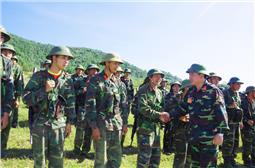 Nòng cốt trong công tác quốc phòng, quân sự địa phương